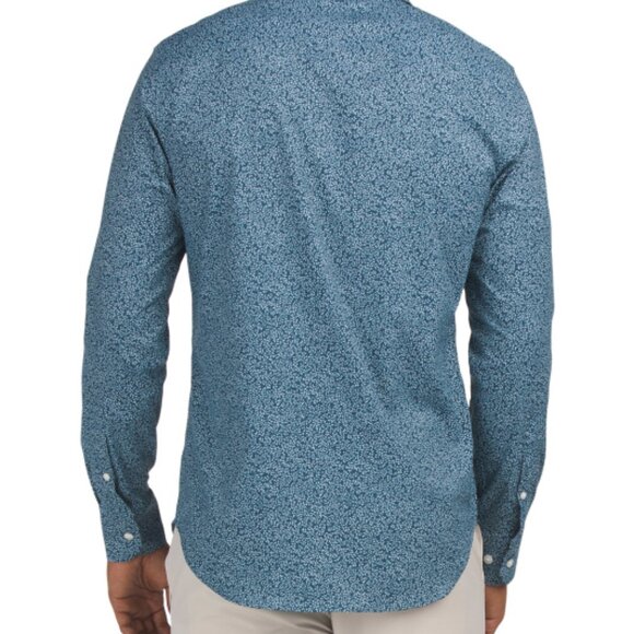 NEW BONOBOS Tech Button Down Shirt IN Navy Blue 1225 3m2 - Picture 3 of 5